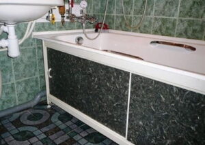 Установить экран ванны. Сантехник – +7(499) 409-12-28 круглосуточно
